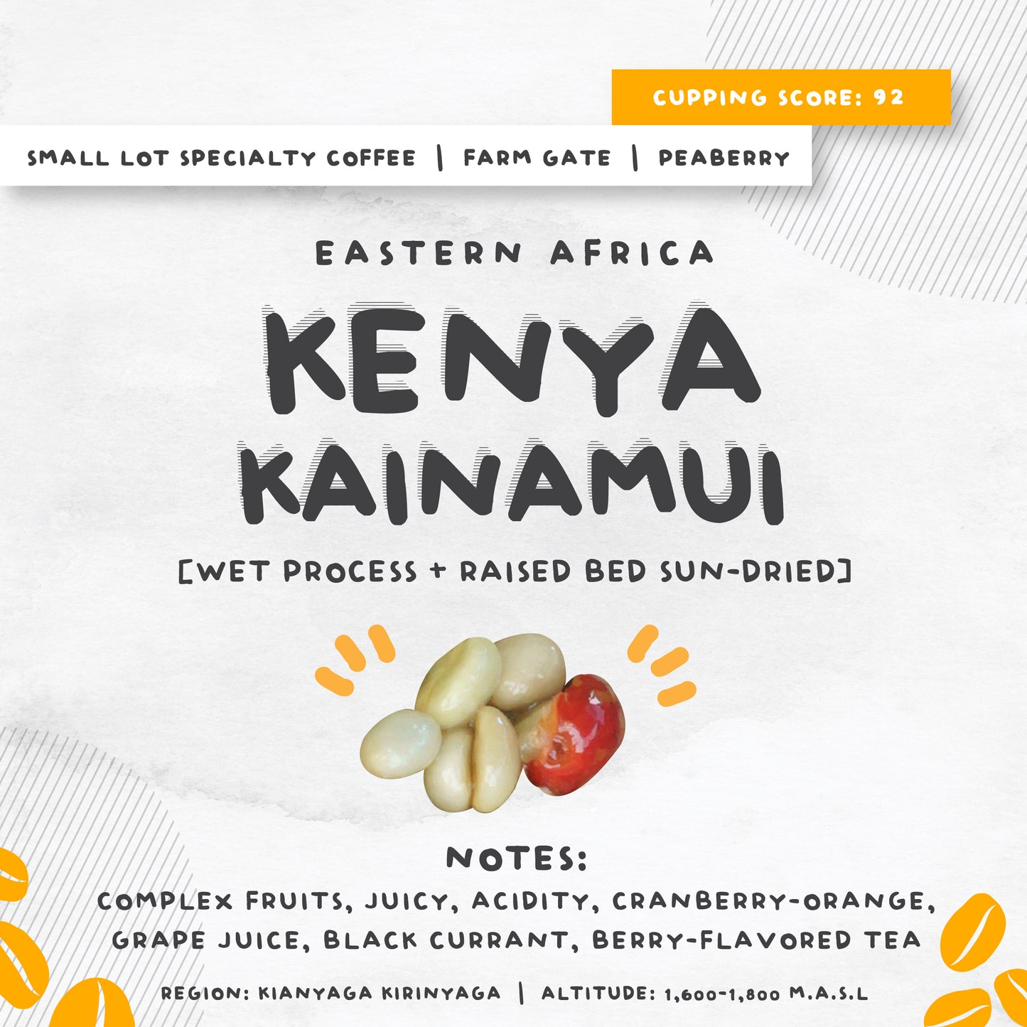 SMALL LOT SPECIALTY COFFEE