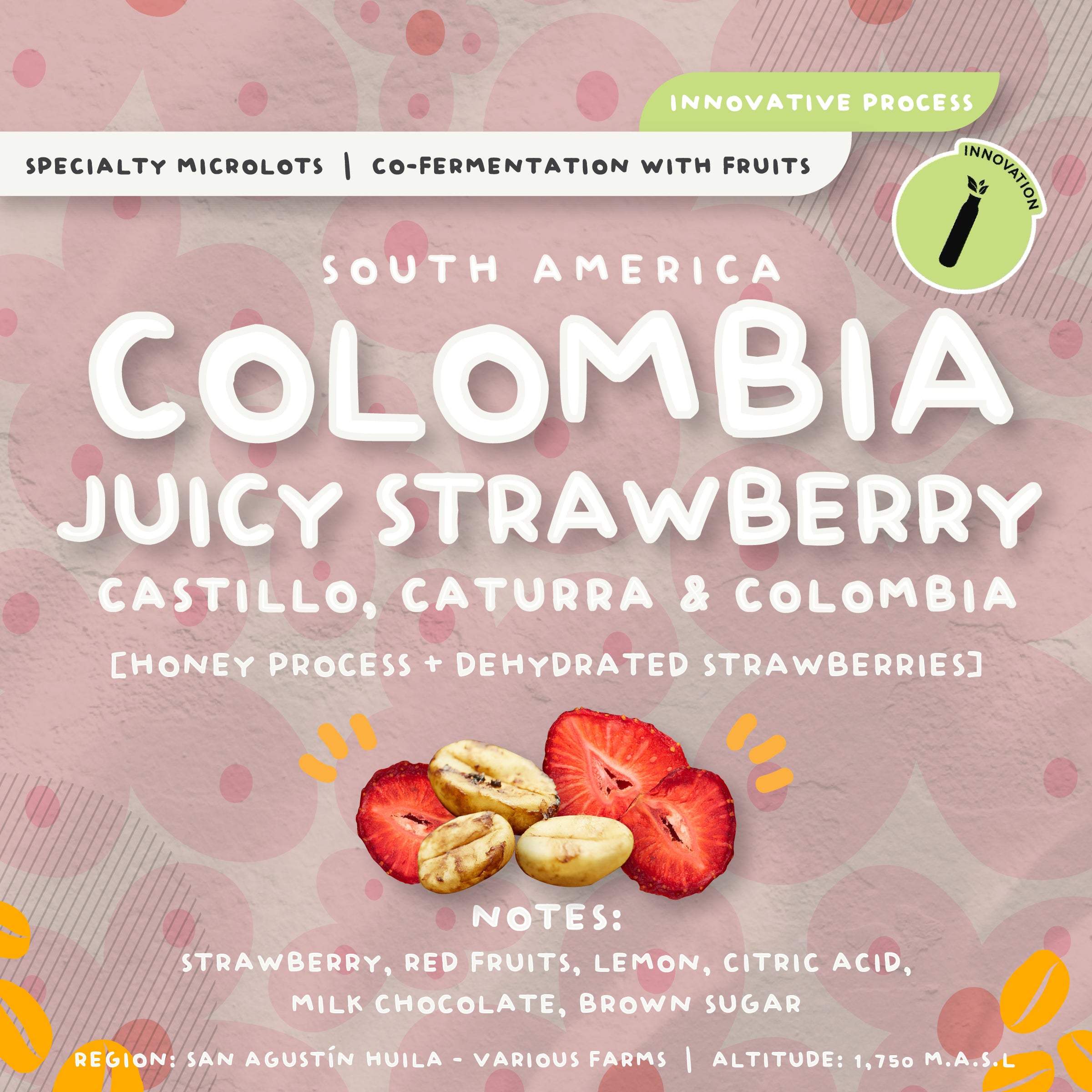 NEW] COLOMBIA HUILA JUICY STRAWBERRY – SOULWRX COFFEE INC.
