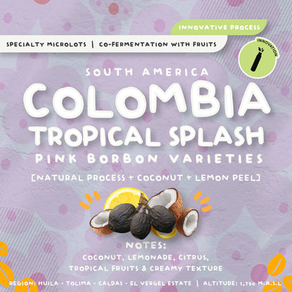 哥倫比亞椰香檸檬咖啡