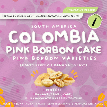 哥倫比亞香蕉風味蛋糕咖啡